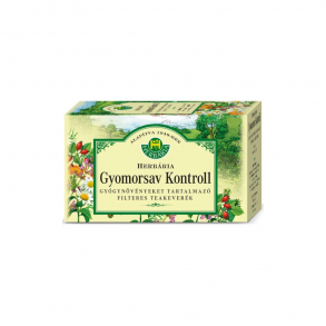GYOMORSAV KONTROLL TEA 20X FILTERES HERBÁRIA - 1,2G GYOMORSAV KONTROLL TEA 20X FILTERES HERBÁRIA - 1,2G